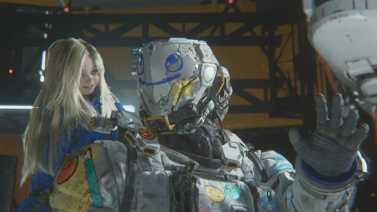 少女とロボット