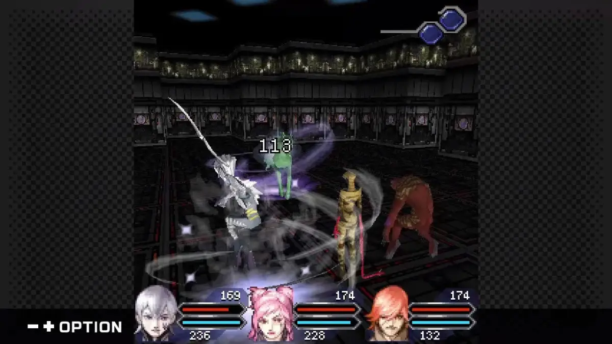 DIGITAL DEVIL SAGA アバタール・チューナー A's TEST Server完全版 バトル画面