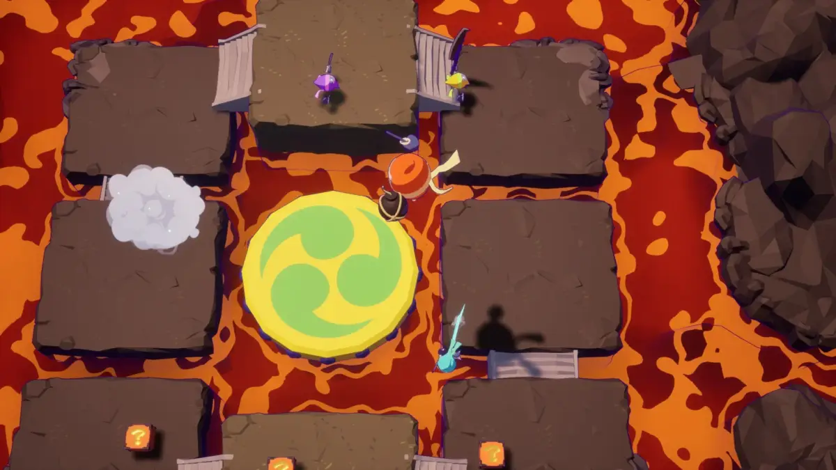 マグマアイランド地形変化