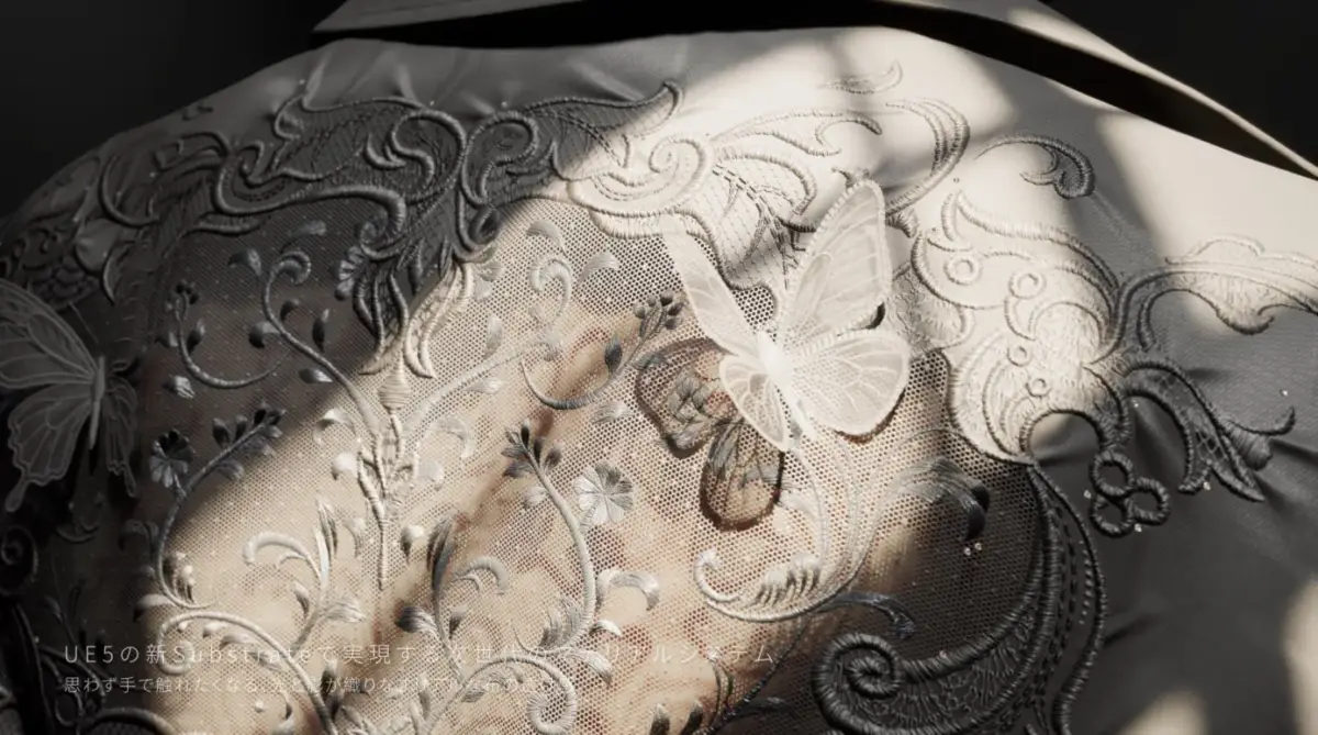 Substrateによる布地