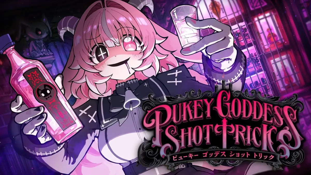 ヤンデレ悪魔とお酒のロシアンルーレットで対決する『PUKEY GODDESS SHOT TRICK』