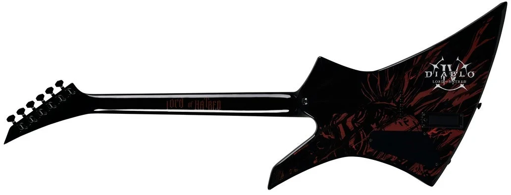 『ディアブロ IV』LORD of HATREDモデルのエレキギター