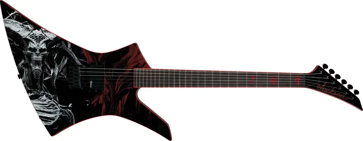 JacksonとBlizzardのコラボレーションギター