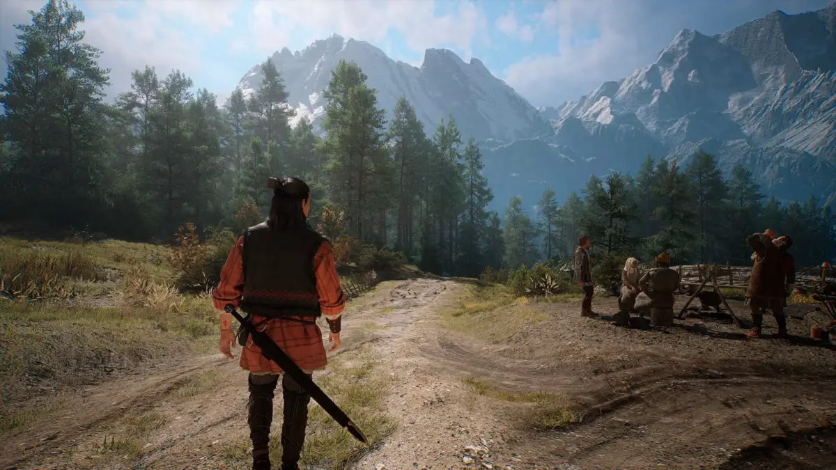 オープンワールドの風景