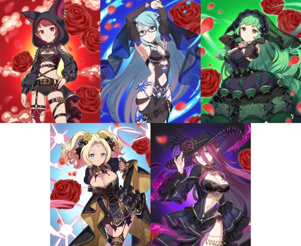 11周年衣装姿の悪魔