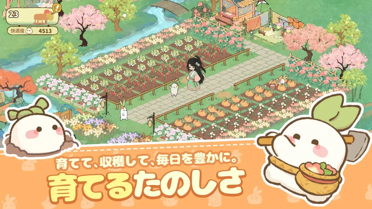 畑仕事、収穫の楽しさ