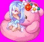 妖精風の少女とぬいぐるみアバター