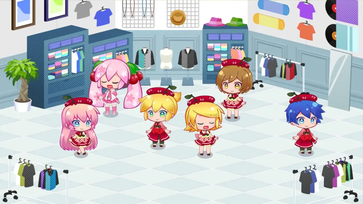 着せ替えアイテムとルーム