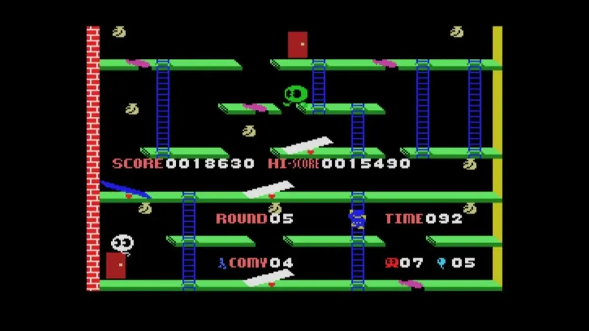 EGGコンソール シーソー MSX ゲーム画面2