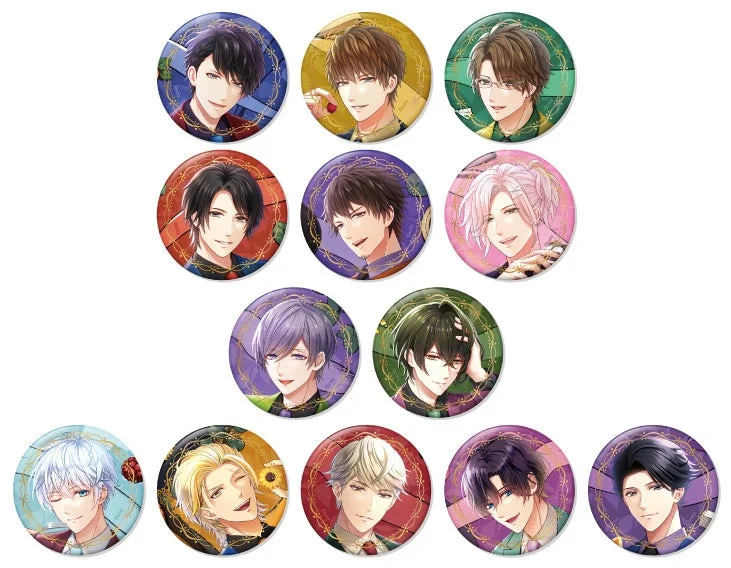 トレーディング缶バッジ「Sugary Birthday」【マトリ・都築兄弟・九条家】