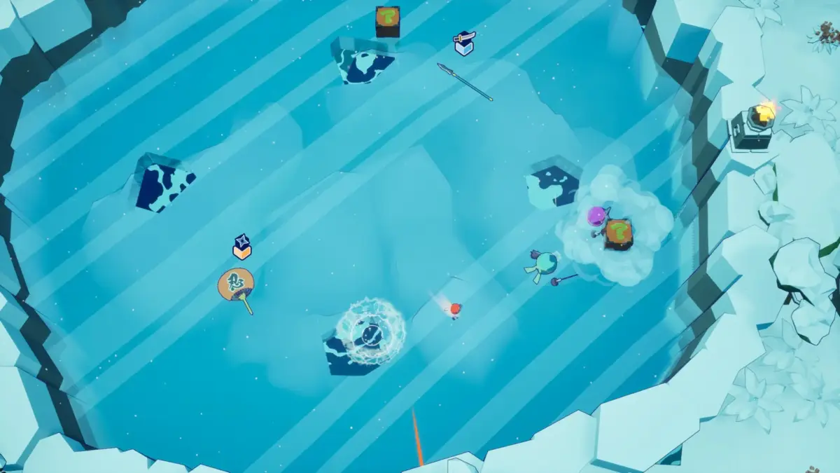 穴ぼこスケートリンク