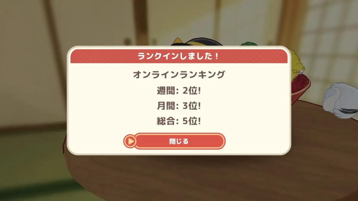 ランキング画面