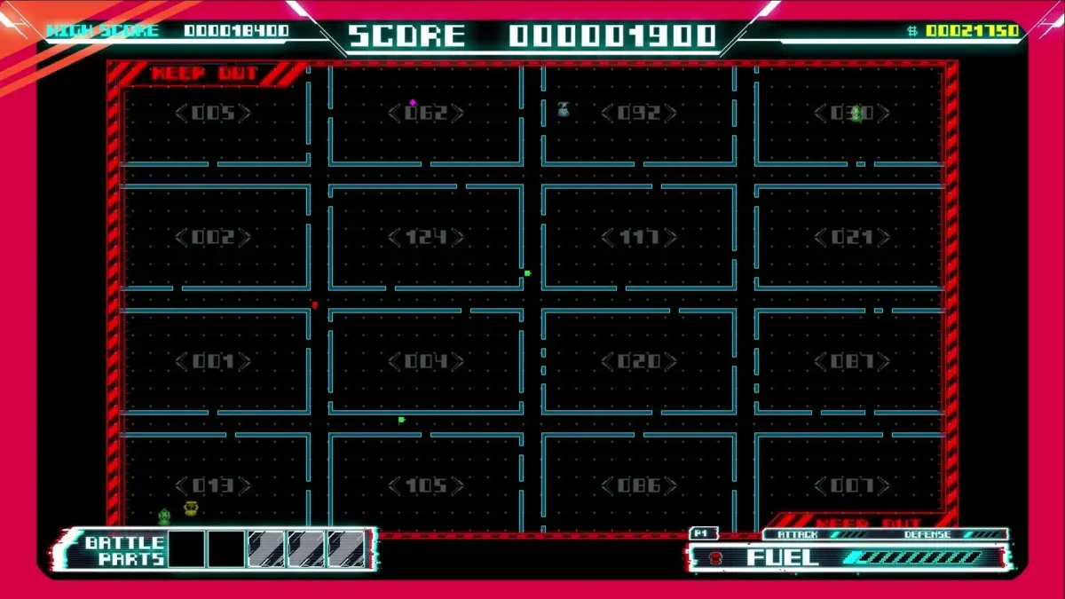 メイズモード画面