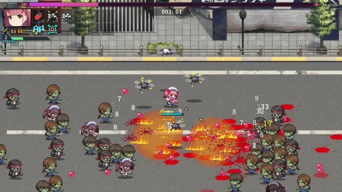 ゲームプレイ画面