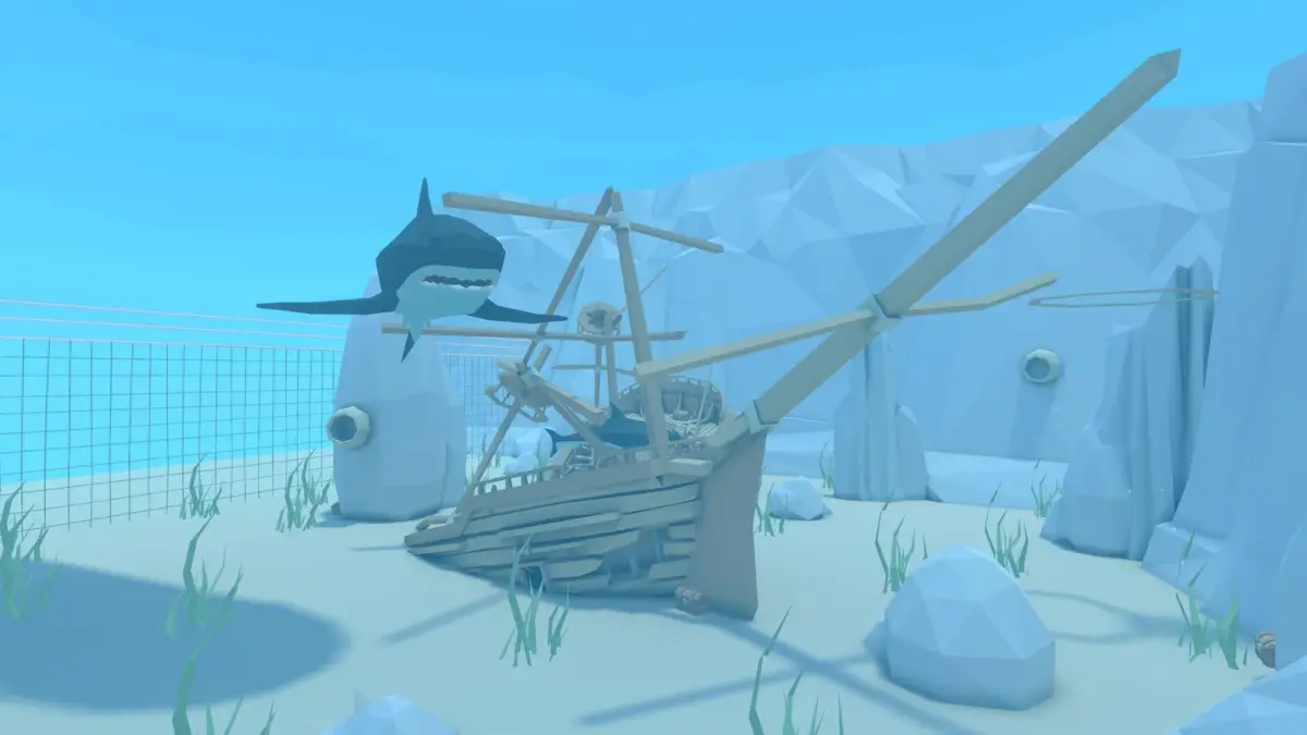 サメと沈没船マップ