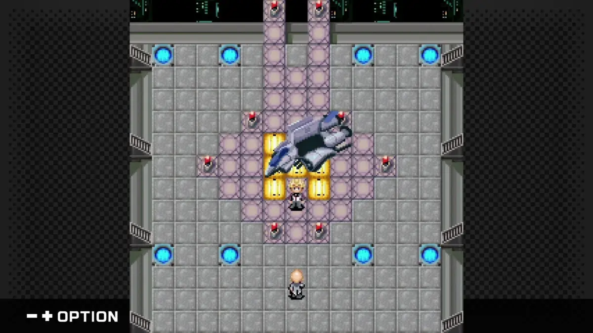 未来的な基地のような場所