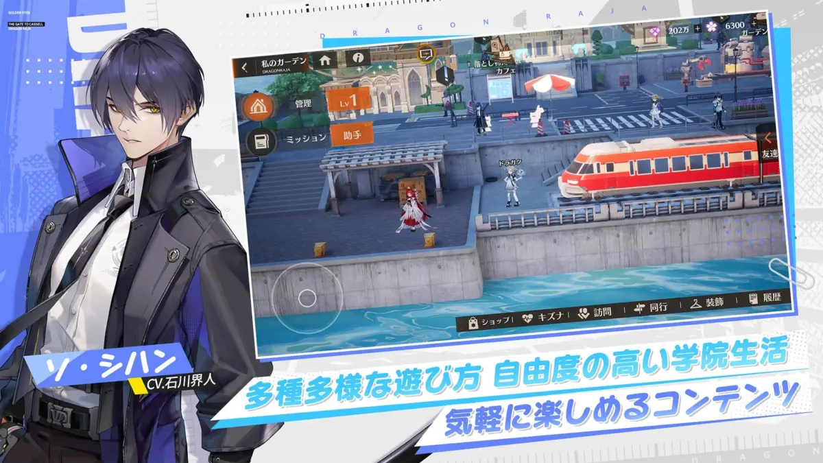 多種多様な遊び方