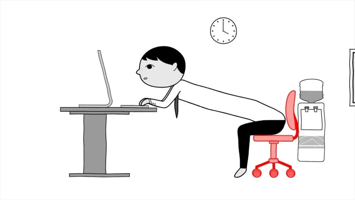オフィスワーカーのイラスト