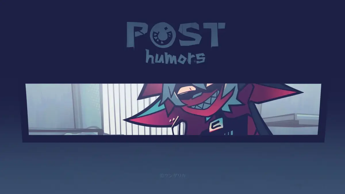 『Posthumors』ロゴとキャラクター