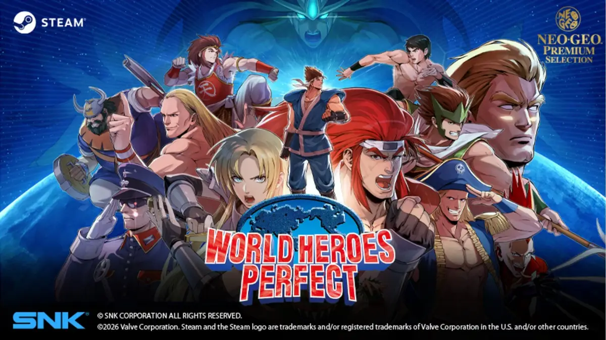 ワールドヒーローズパーフェクト キービジュアル