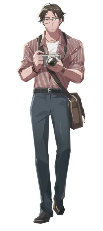 主人公ユージンと謎の少女レン