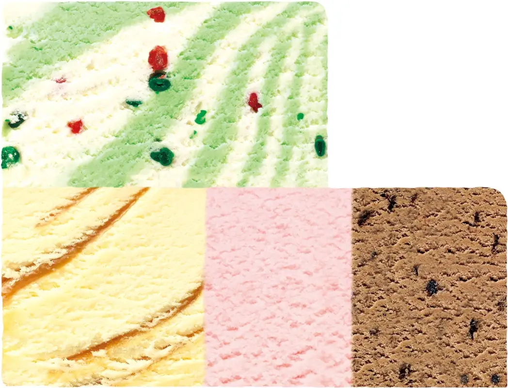 アイスクリームケーキのフレーバー