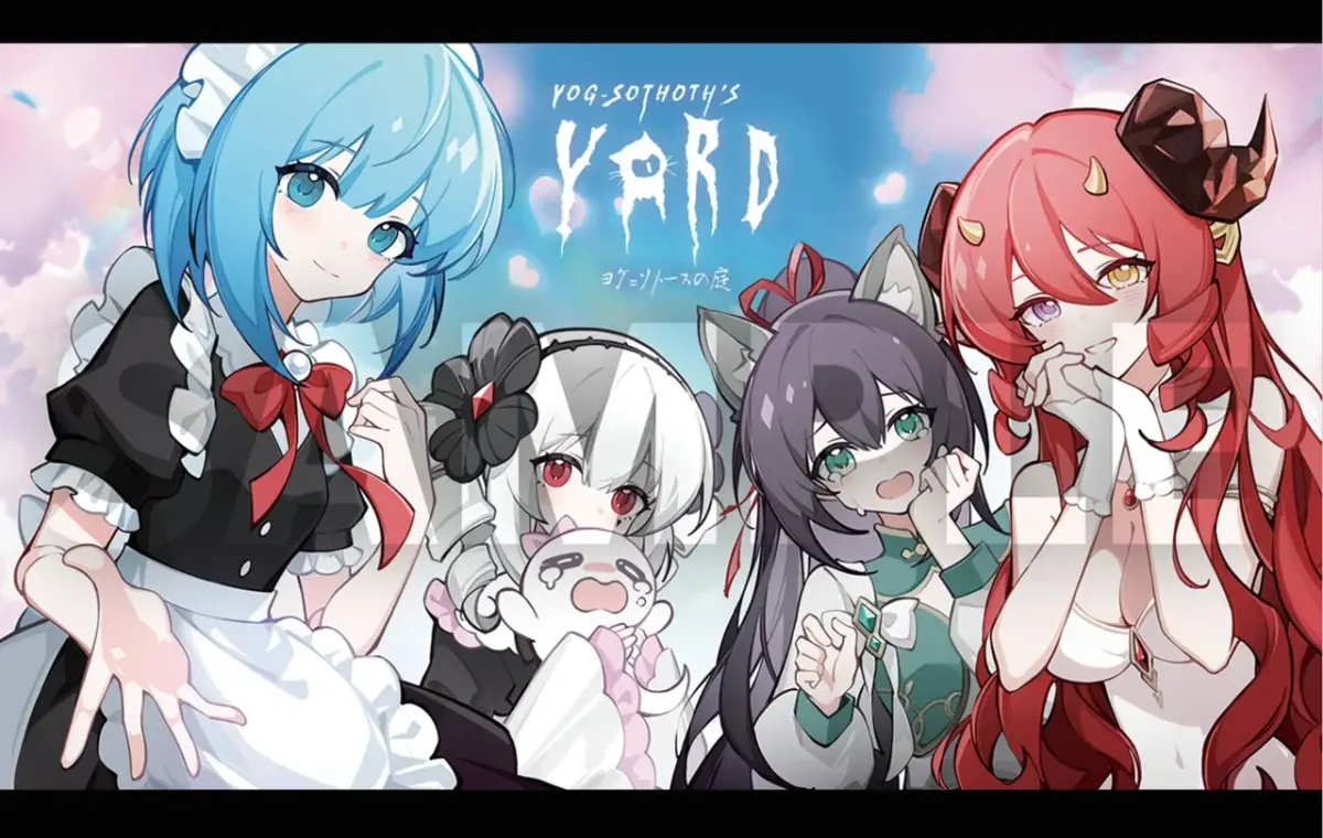 アニメ風美少女キャラクター