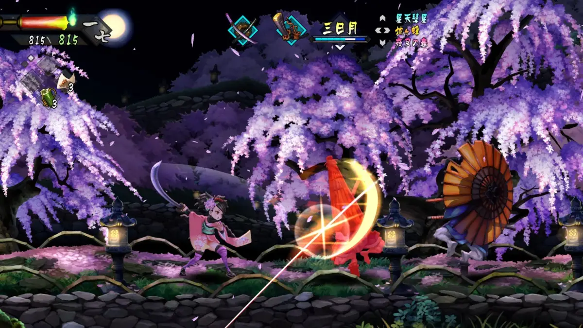 アクションゲームの戦闘シーン