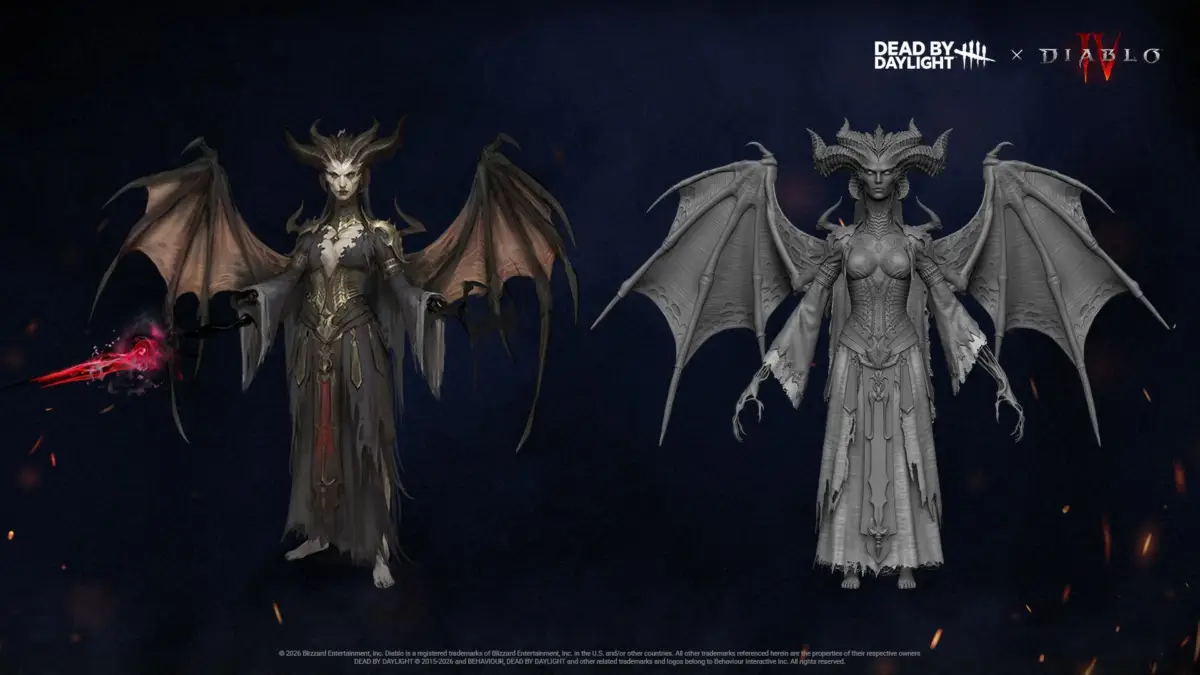 Diablo IV リリスのキャラクターデザイン