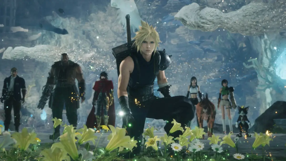 FF7リバースのキャラクター集合絵