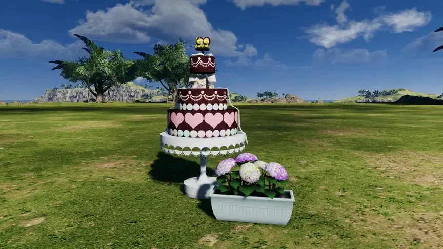 ウェディングケーキB
