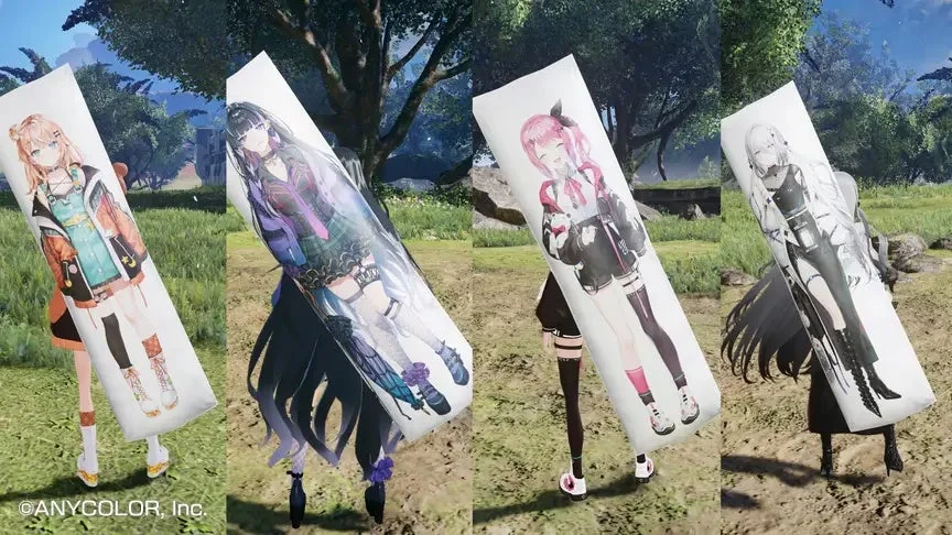 抱き枕武器迷彩