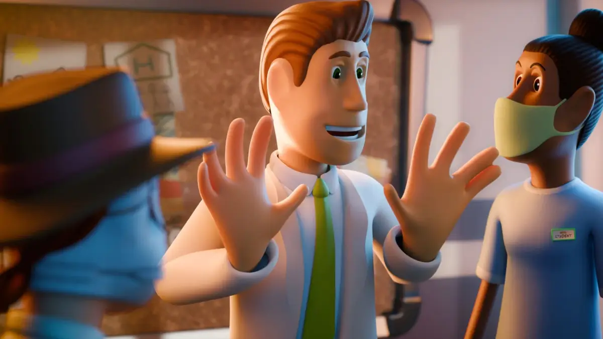 3Dアニメーションのキャラクター