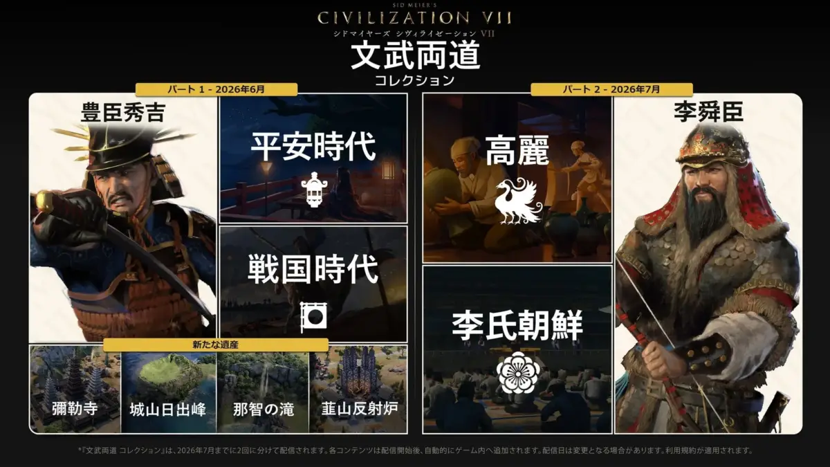 文武両道コレクションの収録内容とスケジュール