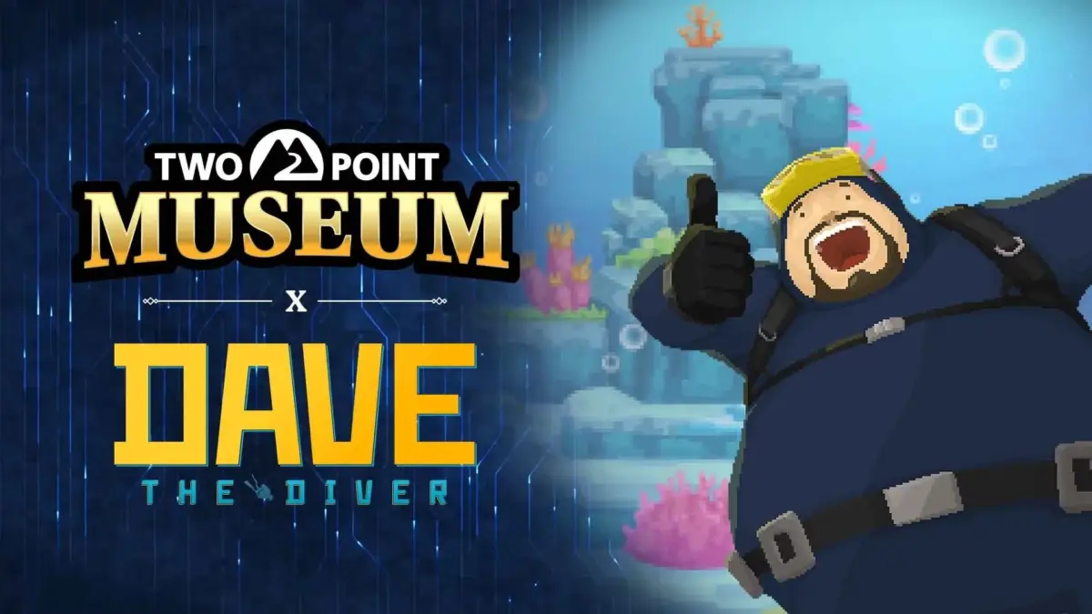 TWO POINT MUSEUM X DAVE THE DIVER コラボロゴ