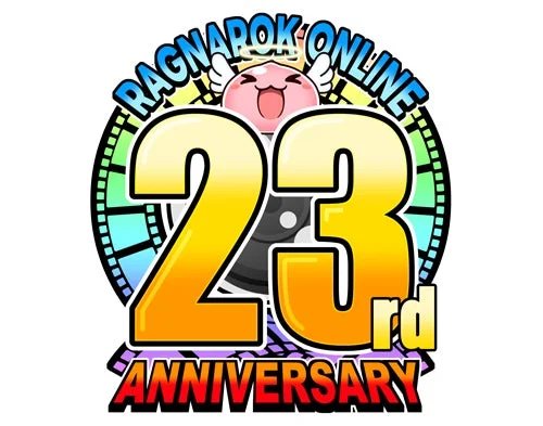 ラグナロクオンライン 23rd ANNIVERSARY ロゴ