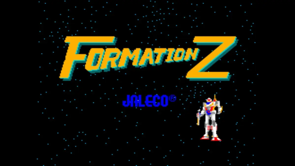 フォーメーションZのタイトル画面