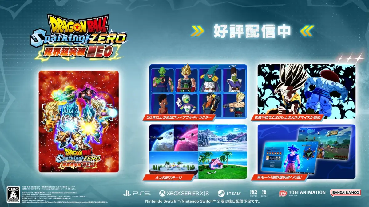 DRAGON BALL SPARKING! ZERO 限界超突破 NEO