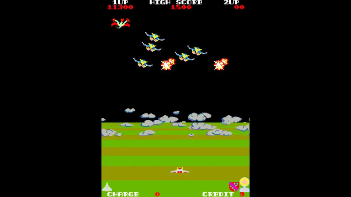 エクセリオンのゲーム画面