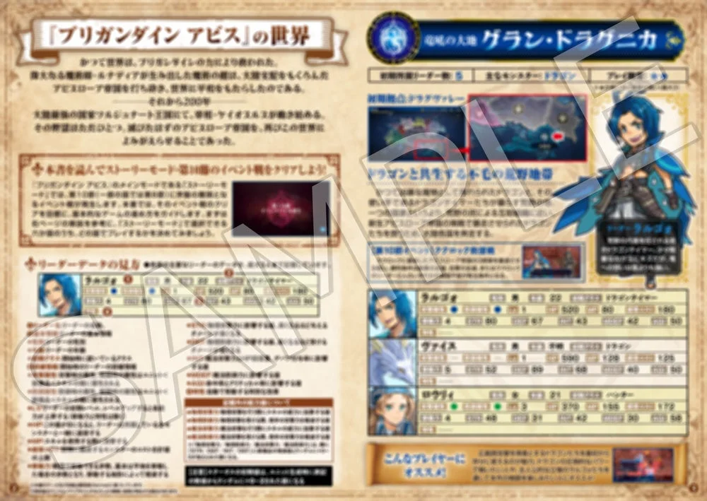 ブリガンダイン アビスの世界観、ストーリーモード、竜の国グラン・ドラグニカの紹介