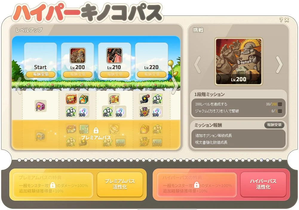 ゲーム「ハイパーキノコパス」のイベント画面