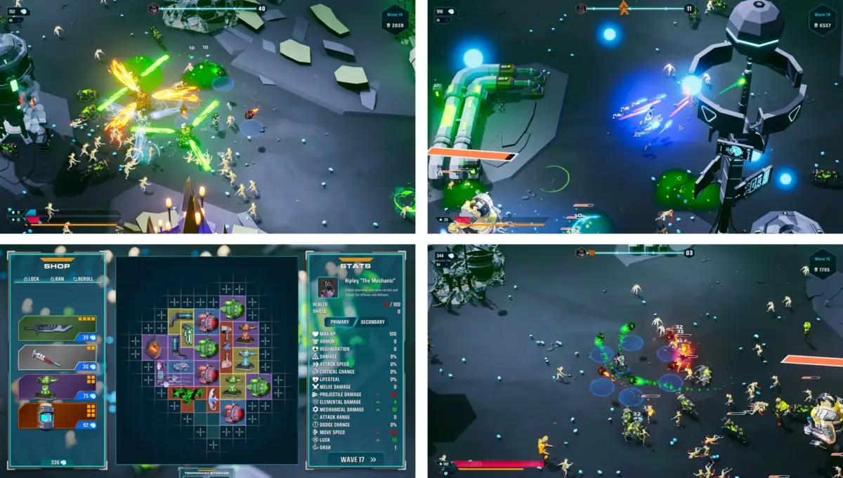 ゲームプレイ画面