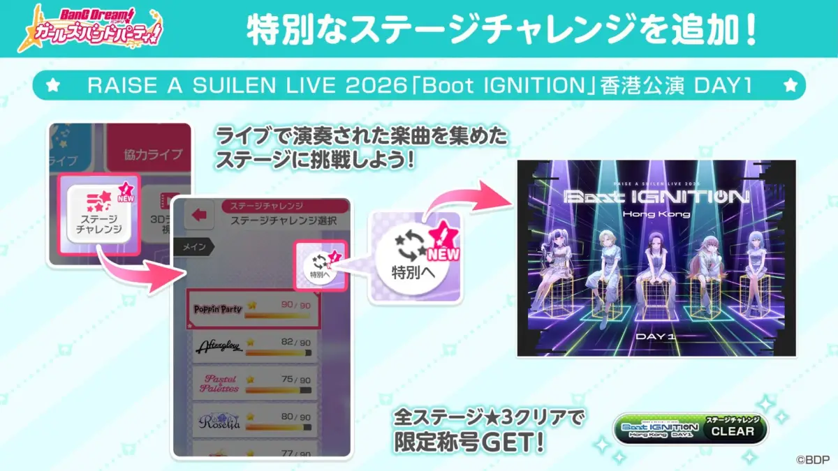 特別ステージチャレンジ