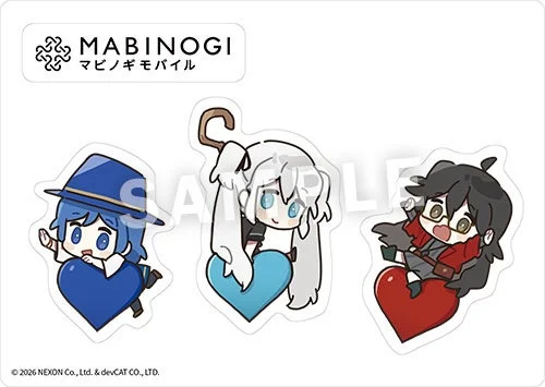 マビノギモバイルオリジナルステッカー