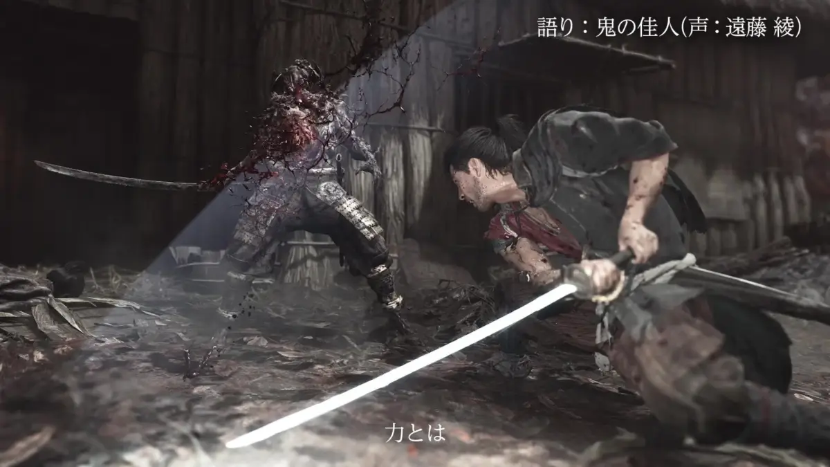 宮本武蔵の戦闘シーン