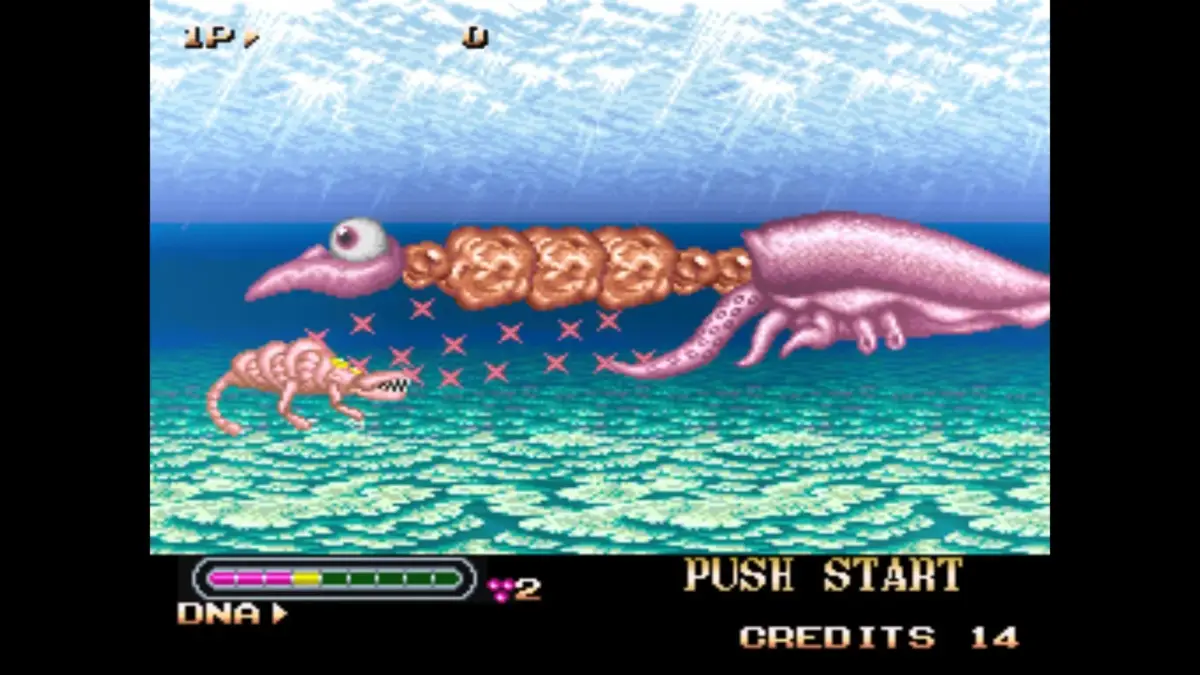 キメラビーストのゲーム画面