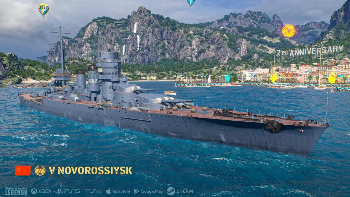 ソ連Tier Vプレミアム戦艦「Novorossiysk」