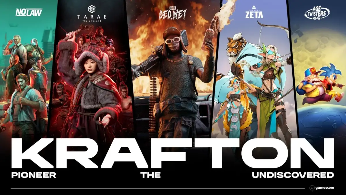KRAFTON gamescom 2026新作5タイトル