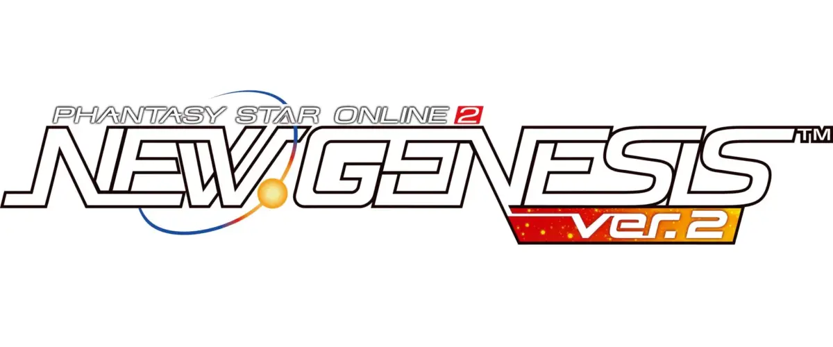 PHANTASY STAR ONLINE 2 NEW GENESIS Ver.2 TMのロゴ