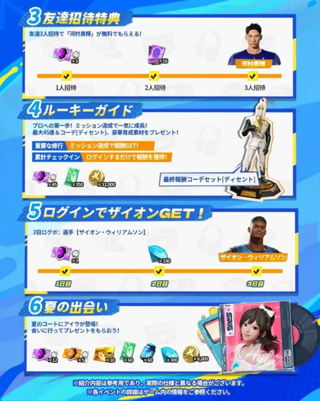 リリース記念イベント内容2